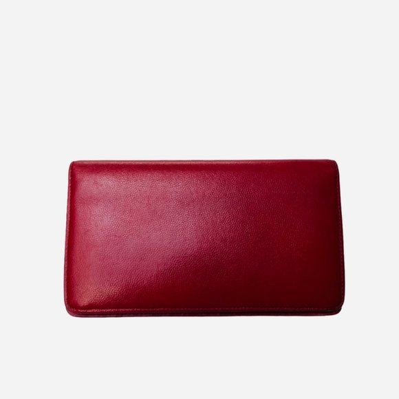 Chanel Red Leather Wallet - Picture 5 of 6